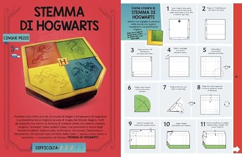 Origami Fantastici. Harry Potter. Ediz. A Colori. Con Materiale A Stampa Miscellaneo - 5