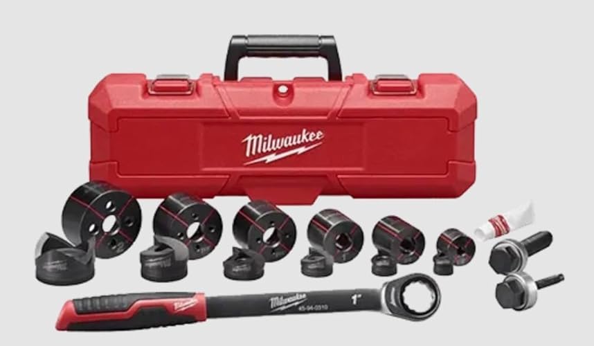 Milwaukee 49-16-2694 M18 Exact 1/2" to 2" Hand Ratchet Knockout Set