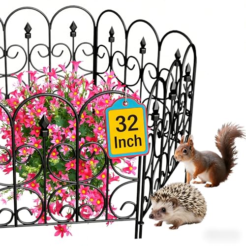 AMAGABELI GARDEN & HOME 5 Panels 32in(H)×10ft(L) Decorative...