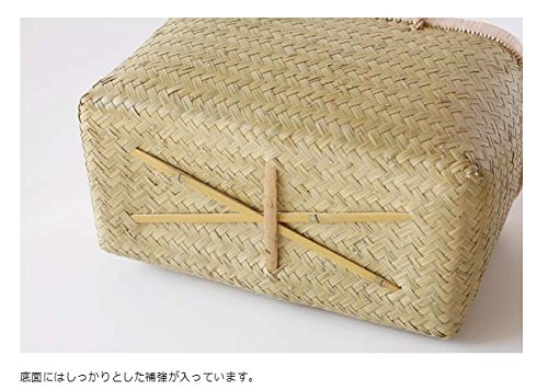 新品 未使用 青竹 市場かご 大 ビニール取っ手で痛くない 新品 未使用 青竹