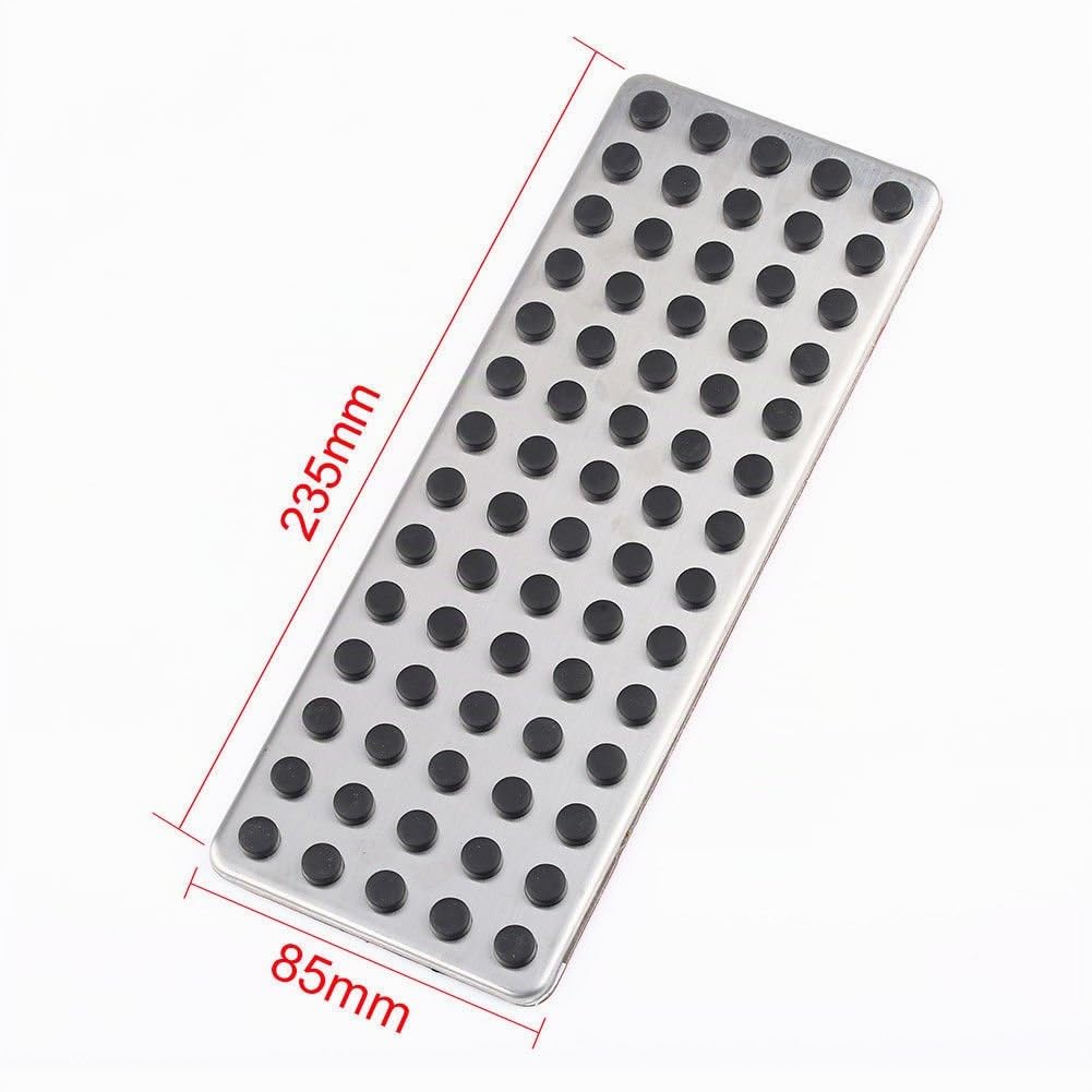 Car Styling Placa Reposapies Antideslizante Cubierta Reposapies Sin Perforación de Pedal para B C E S Cls Slk Cla Gla Glk Ml G Gl Series