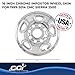 Coast To Coast International Chrome Impostor Wheel Skins, Set of 4 – Compatible with Chevrolet/GMC - IWCIMP50X - 16-Inch Automotive Wheel Cover