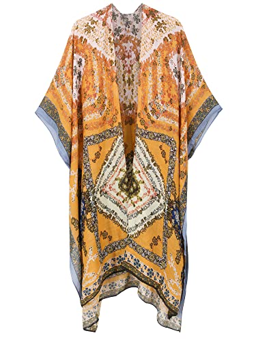 Image of Moss Rose Women Summer Bikini Kimono Bathing Suit Cover Ups for Swimwear