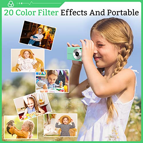 Digital Camera,Kids Camera With 32Gb Card,Nsoela Fhd 1080P 44Mp Compact Vlogging Camera,Point And Shoot Camera 16X Digital Zoom, Portable Mini Kids Camera For Teens Students #TOP5