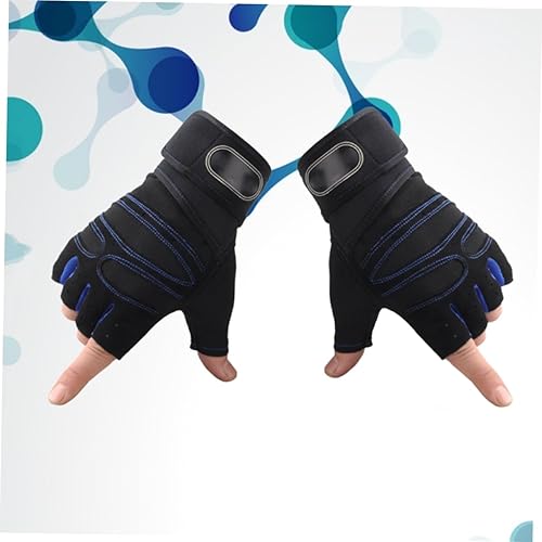Miniatura 5 de BESPORTBLE 3 Pairs Biking Gloves for Men Cycling Gloves for Men Gym Gloves Bicycle Gloves Guantes De Gym para Hombres Fingerless Riding Gloves