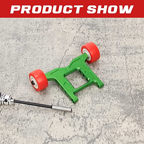 Barre à roulettes alu RCAWD double position Arrma Granite Typhon 4S - 4