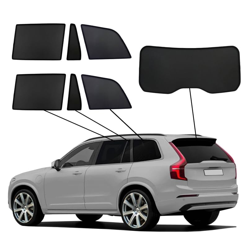Protection visuelle XC90 II contre chaleur habitacle pare-soleil sur-mesure
