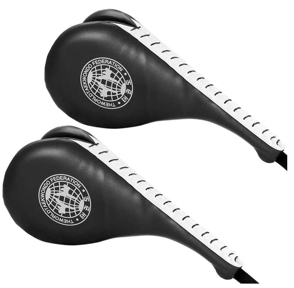 TBYC 1 Pair Taekwondo Double Kick boxing bag Training Pad Target Taekwondo Karate MMA Kickboxing Kick Target Pad Swordplay Training Gear