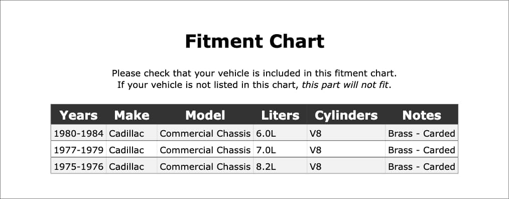 Engine Expansion Plug Kit Compatible With Cadillac Commercial Chassis 1984 1983 1982 1981 1980 1979 1978 1977 1976 1975 P-3492289