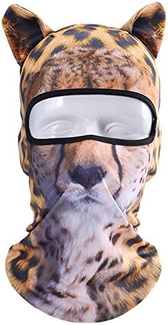 Cat Balaclava,Dog Balaclava,Halloween Hat,Cute Full Face Hood Mask Animal Ski Mask for Hiking Riding Sports Outdoor