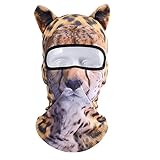 Cat Balaclava,Dog Balaclava,Halloween Hat,Cute Full Face Hood Mask Animal Ski Mask for Hiking Riding