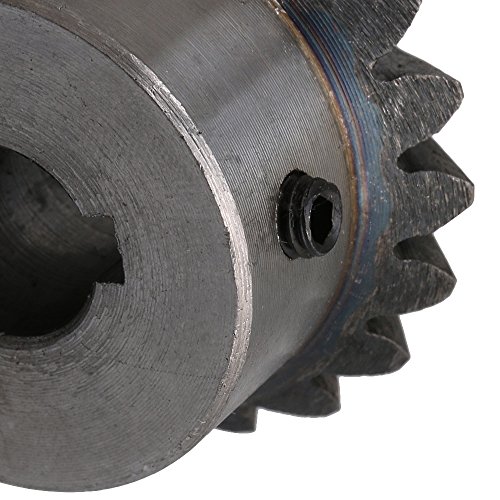 CNBTR 1,2 cm Lochdurchmesser, 2 Module, 20 Zähne, Kegelzahnrad, 2 Stück