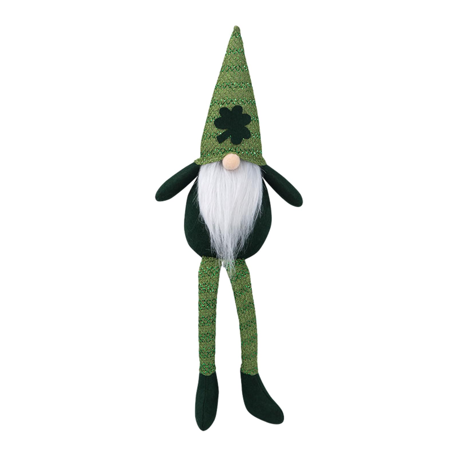 Buxuaaaa Gnomes Patricks Day Faceless Doll Long Leg Holiday Home Decorations Plush Swedish Tomtes Dwarfs for Home Patricks Day Gnomes Plush