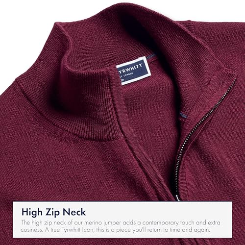 Pullover for Men – Merino Wool Men Quarter Zip – Soft 1/4-Zip Mens Pullover – Machine Washable Sweater4