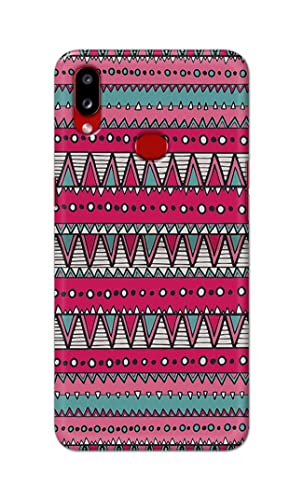 Image of PRINTFIDAA Printed Hard Back Cover Case for Samsung Galaxy A10s | Samsung Galaxy M01s Back Cover (Geometric Vintage Pattern) -1803