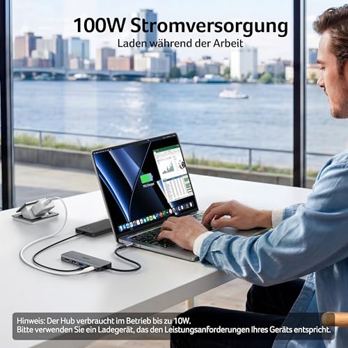 acer USB C Hub 5-in-1, 4K@60Hz USB C auf HDMI Adapter – Ansicht 5