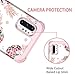 LONTECT for Galaxy Note 10 Plus Case Floral 3 in 1 Heavy Duty Hybrid Sturdy High Impact Shockproof Protective Cover Case for Samsung Galaxy Note 10 Plus/Note 10 Plus 5G, Pineapple/Rose Gold