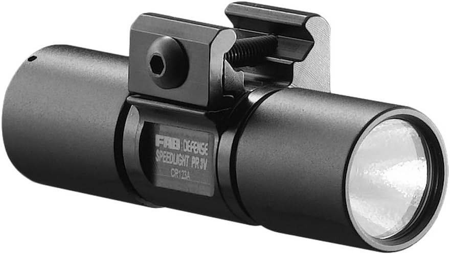 Mako 100 Lumen LED 1-Inch Diameter Flashlight with Picatinny Mount