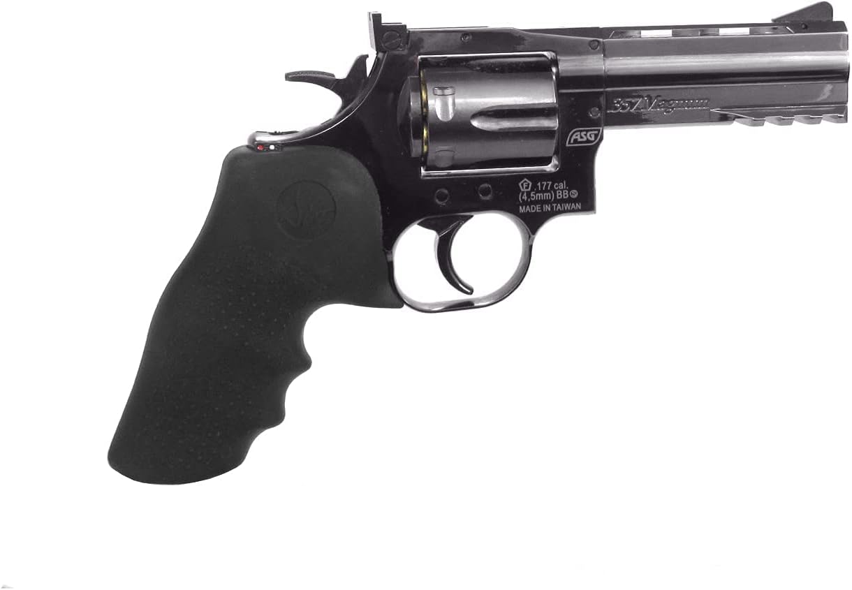 ASG Dan Wesson 715 Revolver 4" 0.177/ 4.5mm Caliber BB Gun, Steel Grey : Sports & Outdoors