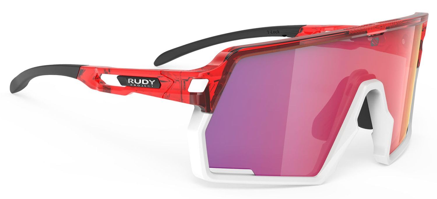 Rudy Project Kelion Sportbrille - Crystal Red-White - Multilaser Red