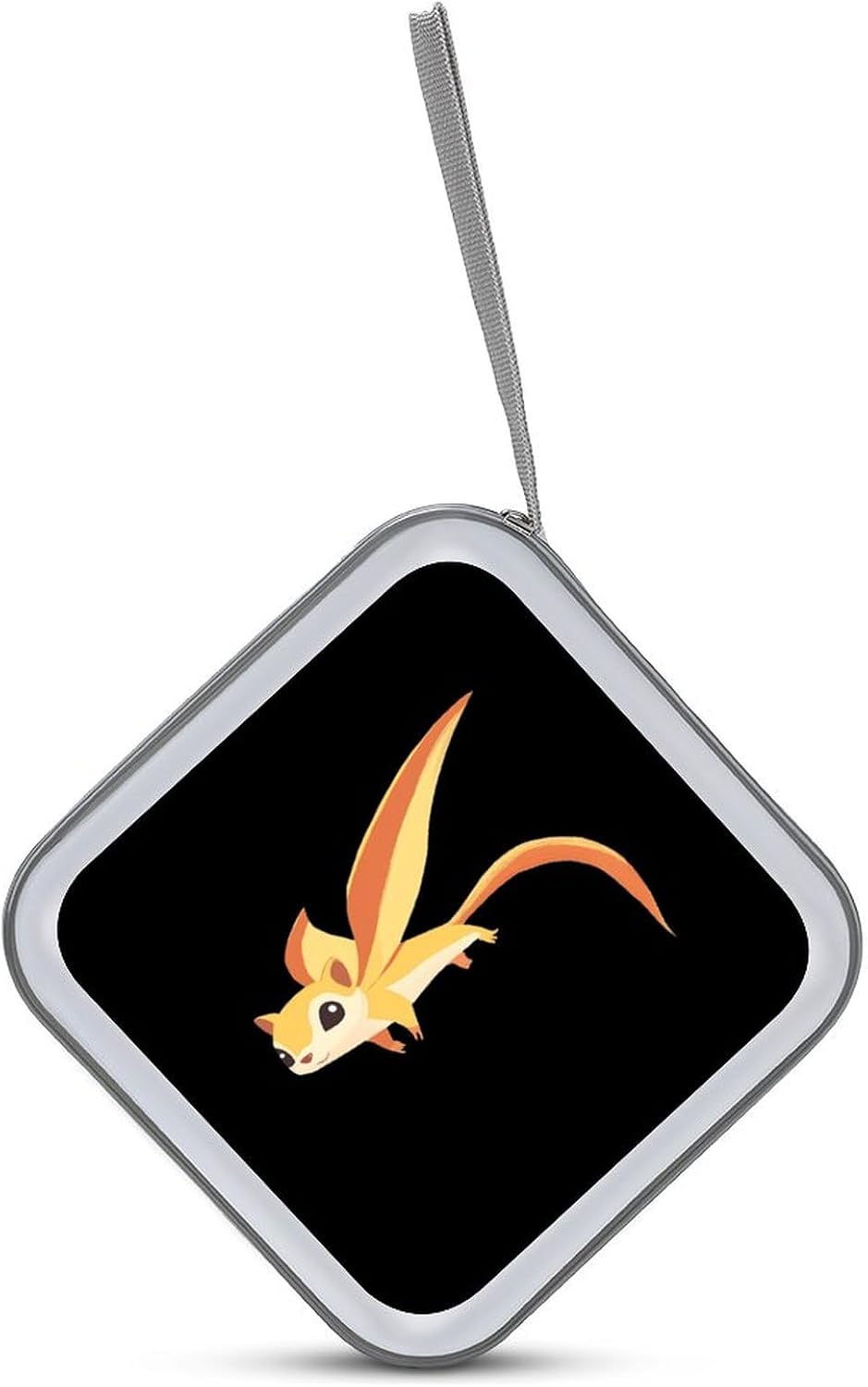 Flying Squirrel With Wings CD Case Portable DVD Storage Box CD Wallet Holder Binder Organizer for Car Home