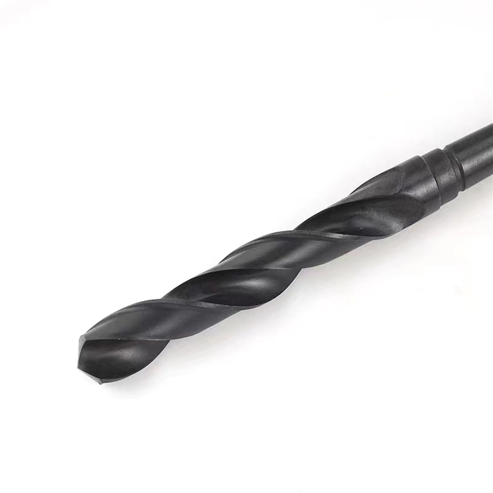 1PC 10mm-60mm HSS Morse Taper Shank Twist Drill Bit High Speed Steel Reaming Drill For Iron Steel Copper Metal(21mm)