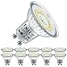 Produktbild EACLL GU10 LED Kaltweiss 6.5W Ersetzt 100W Halogen Leuchtmittel, 10er-Pack. 735 Lumen 6400K Birnen, AC 230V Flimmerfrei Strahler, Abstrahlwinkel 120 Grad Spot, Nicht Dimmbar Kürzer Reflektorlampen