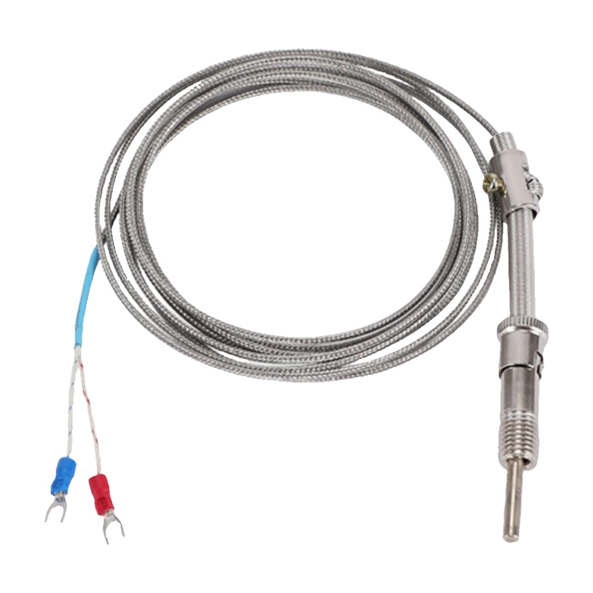 Thermocouple Type E blindé de 5m à ressort de compression pour régulation haute stabilité - 2