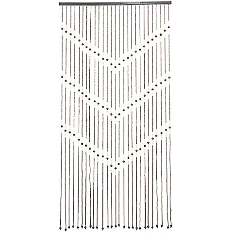 Lizaa Wooden Beaded Curtain for Doors Cover