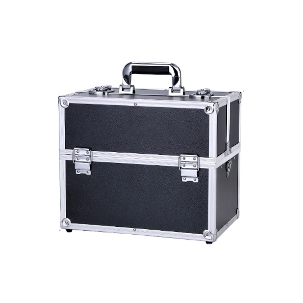 GLETSF Hardware Household Plastic Large Portable Electrician Multi-Function Repair Car Box Storage Box Three-Layer Tool Box Aluminum