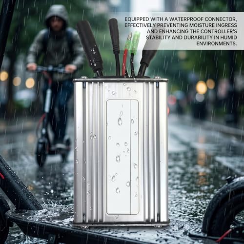 Controlador Ebike de 6 tubos con carcasa impermeable de aluminio plata 3