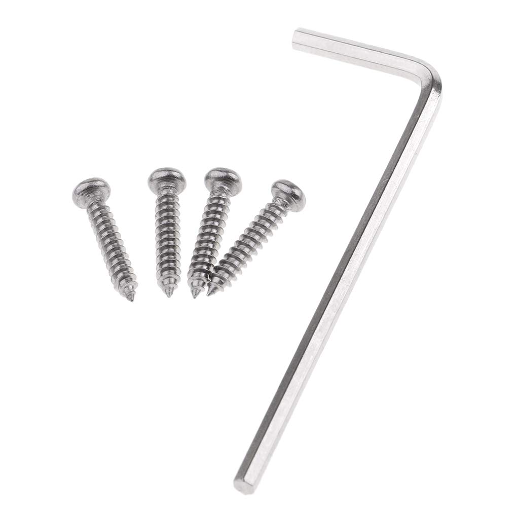 Alnicov - Dispositivo stabilizzatore in ottone per il tremolo della chitarra, accessori per chitarre elettriche Fender