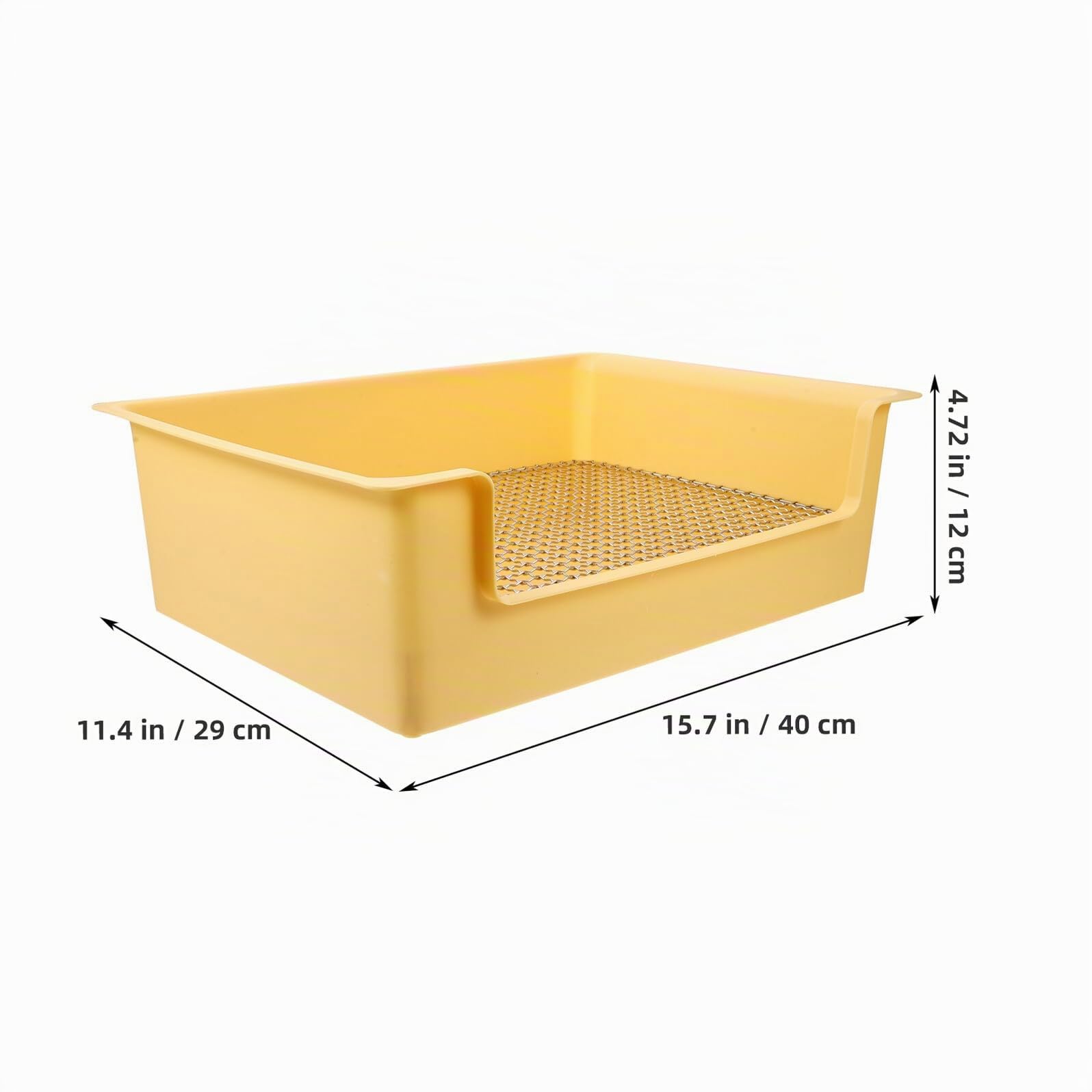 Levemolo Lettiera Angolare per Conigli e Porcellini d Vasino Igienico Grande in Resistente Antigoccia e Riutilizzabile Adatto Criceti Scoiattoli e Piccoli Animali Domestici