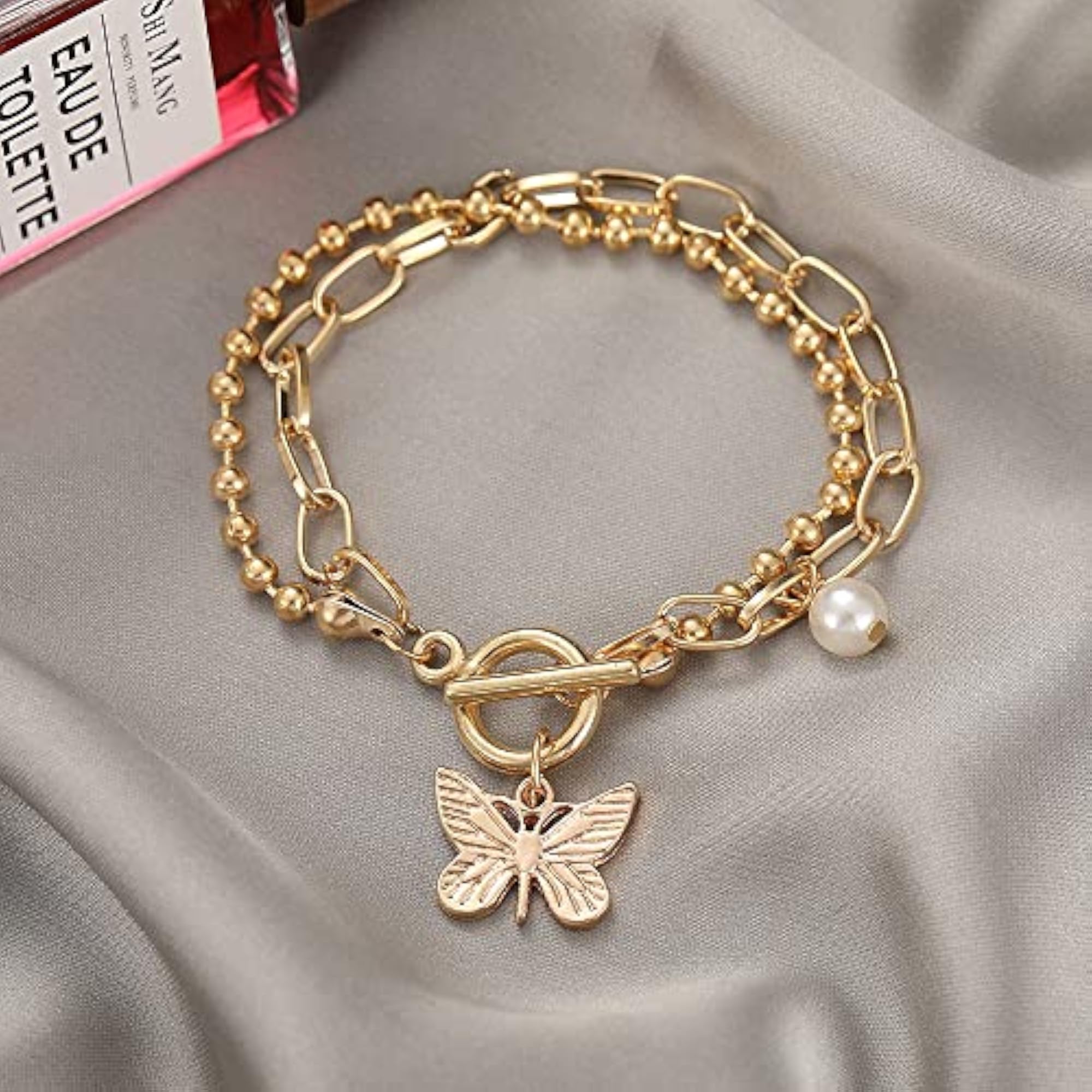 Toned Plated Bracelet Combo SMNJG-CB-BNG-7679