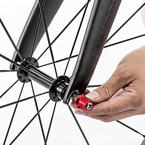 Fahrradachse Platt Schnellspanner für Vorder- und Hinterrad