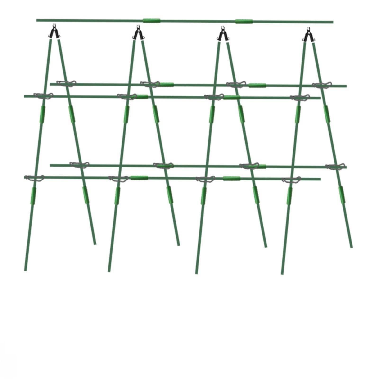 rockible Traliccio da Giardino Versatile Traliccio da Esterno Componibile Supporto Rampicante per Giardinieri, Specifica 2