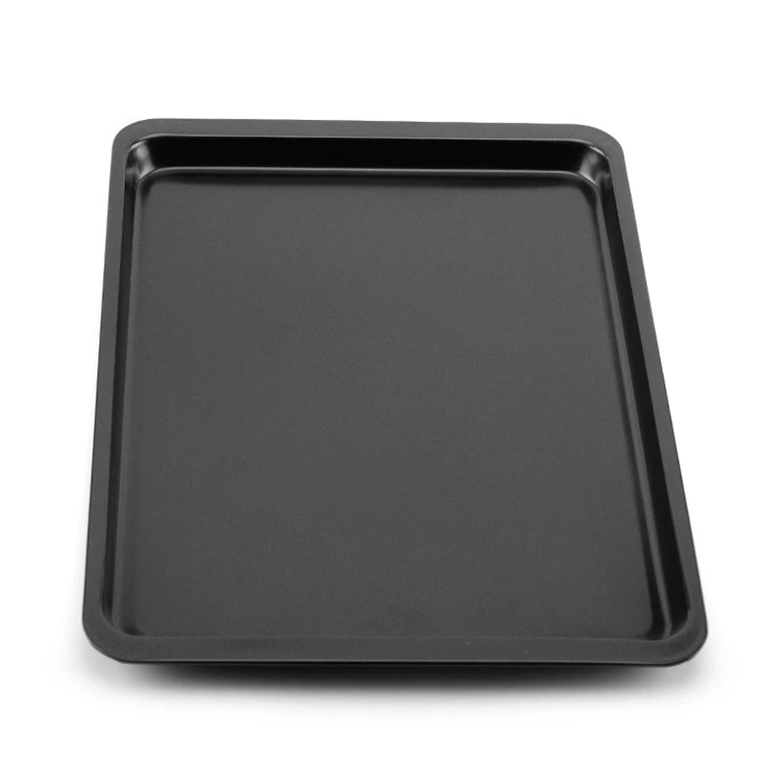 Bandeja de Horno Bandeja Rectangular Antiadherente for Hornear Pasteles y Pan, Bandeja for Hornear, Horno, Bandeja Rectangular Negra for Hornear, Bricolaje, 2 uds.
