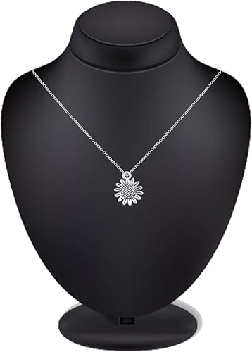 Miniatura 5 de Aylifu 50 dijes vintage de girasol, suministros de flores de aleación, para hacer joyas, 10 estilos