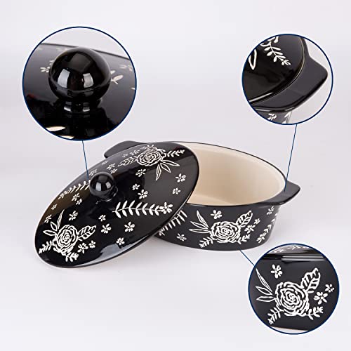 Wisenvoy Casserole Dish With Lid Casserole Dish Casserole Dishes For Oven Baking Dishes For Oven Ceramic Baking Dish #TOP5