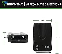 Vista 4 de Tekonsha 8507120 Brakeman IV, controlador de frenos con retardo para remolques con 1-4 ejes, compatible con Ford, GM, Chevy, Dodge, RAM, Toyota
