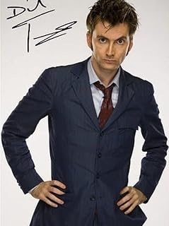 David Tennant Doctor Who TV Show Suit Signed Autographed Photo Poster Memorabilia A4 210x297mm