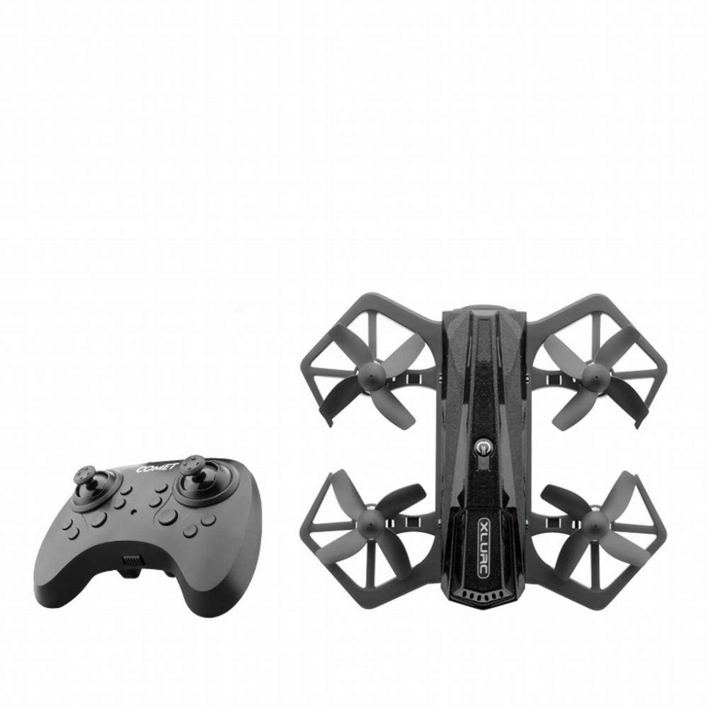 Mini drone de photographie aérienne HD avec suivi intelligent et télécommande RC noir