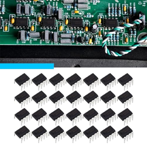 50pcs ne555 timer ic ne555p 8-pin with machined contact pins ne555p ic chip single precision timer