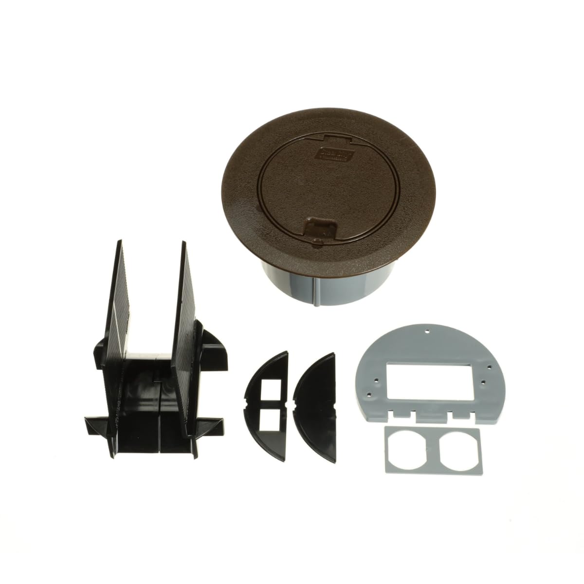 Thomas & Betts SF 68RCSTBRN ROUND RECESSED COVER -