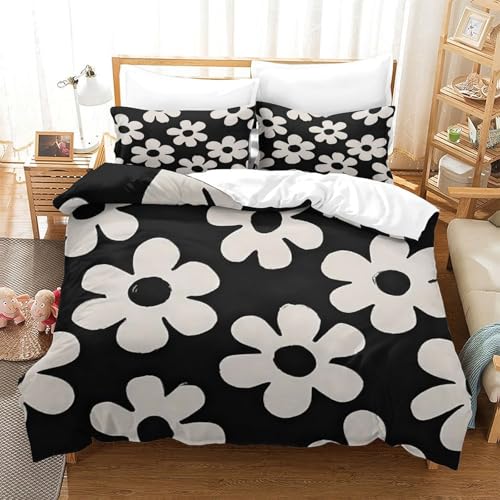 Housse de couette anti-pli fermeture éclair microfile super douce - 3