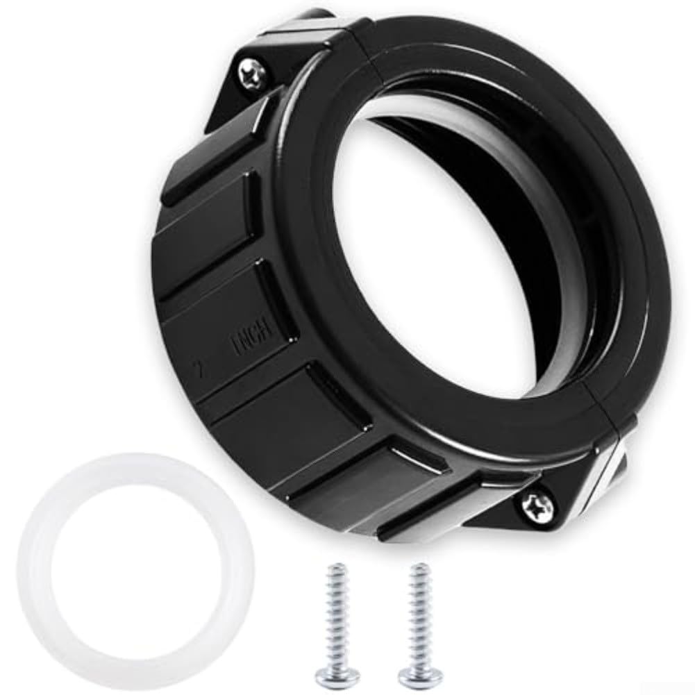Split Nut Union Fitting 2 Inch for Balboa Spa Heater Models and For COLEMAN Spa Heater Units with Gasket and Screw Set (1set)