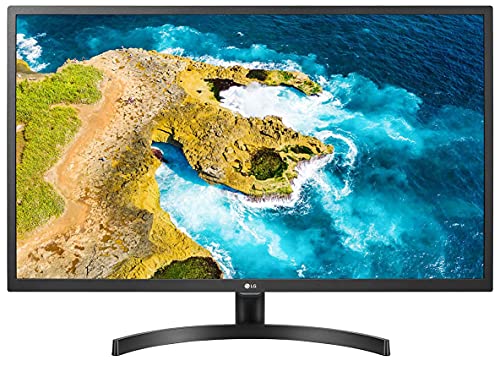 LG 32 inches Full HD LCD (1920 x 1080) TV Monitor (Inbuilt Speaker, Remote Control, USB Plug & Play, HDMI x 2, USB Port, Wall Mount), 32SP510M, Black