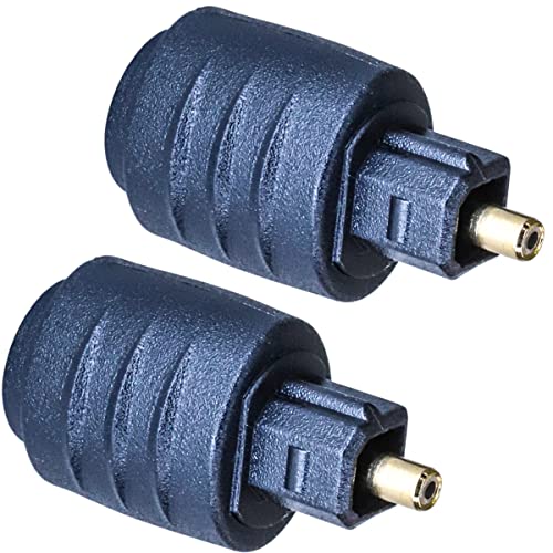 Noir Mini Toslink Optique Jack 3,5 mm Femelle vers Toslink Adaptateur Audio Optique Mini 3.5mm Toslink Femelle