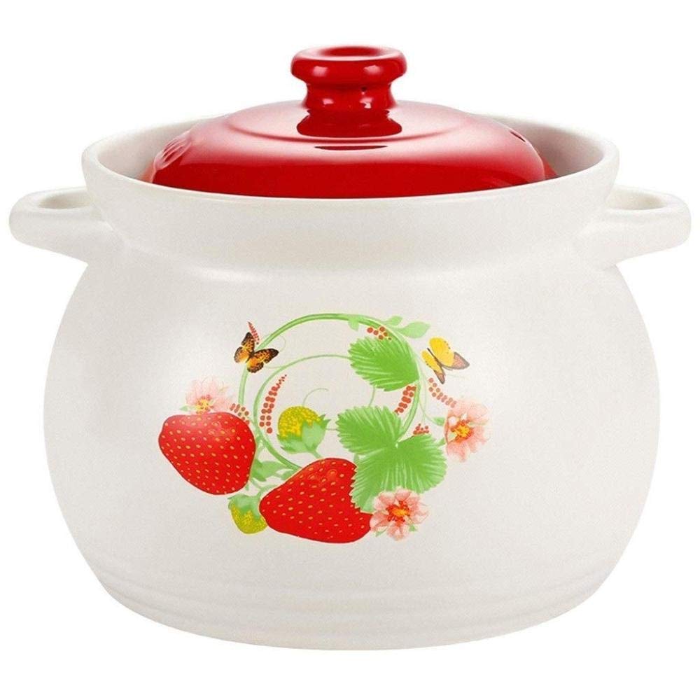 Casserole en céramique et pot en terre cuite pour de savoureux repas mijotés en famille