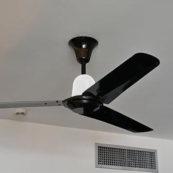1piece Ceiling Fan Bottom Canopy Kit Plastic Decorative Cover for Ceiling Fans Easy to Clean Modern Design Fit Great for Home